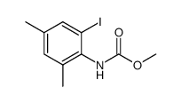 methyl 2-iodo-4,6-dimethylphenylcarbamate Structure