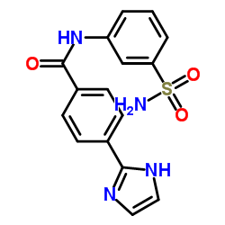 4-(1H-Imidazol-2-yl)-N-(3-sulfamoylphenyl)benzamide结构式