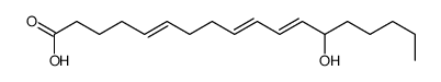 13-hydroxyoctadeca-5,9,11-trienoic acid结构式