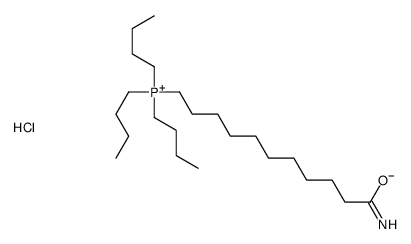 (11-amino-11-oxoundecyl)-tributylphosphanium,chloride结构式