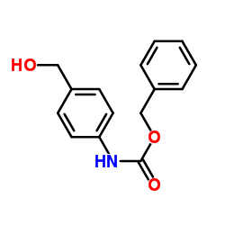 Benzyl [4-(hydroxymethyl)phenyl]carbamate结构式