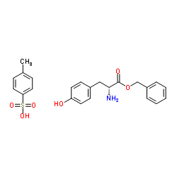 D-酪氨酸苄酯对甲苯磺酸盐结构式