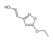 5-ethoxy-isoxazole-3-carbaldehyde-(E)-oxime结构式