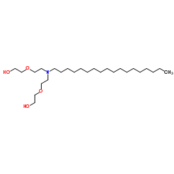 2,2'-[(Octadecylimino)bis(2,1-ethanediyloxy)]diethanol Structure