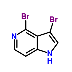 3,4-Dibromo-1H-pyrrolo[3,2-c]pyridine structure