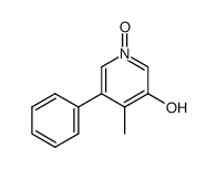 4-methyl-5-phenyl-pyridin-3-ol-1-oxide Structure