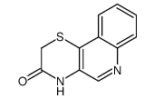 4H-[1,4]thiazino[3,2-c]quinolin-3-one结构式