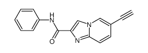 6-ethynyl-N-phenylimidazo[1,2-a]pyridine-2-carboxamide Structure