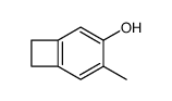 4-Methyl-bicyclo[4.2.0]octa-1(6),2,4-trien-3-ol Structure