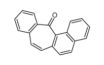 5H-Benzonaphtho<1,2-d>cycloheptenon-(5)结构式