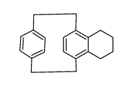 4,5-Tetramethylen-[2.2]-paracyclophan结构式