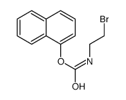 naphthalen-1-yl N-(2-bromoethyl)carbamate结构式
