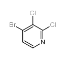 4-溴-2,3-二氯吡啶结构式