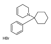 1-(1-phenylcyclohexyl)-3,6-dihydro-2H-pyridine,hydrobromide结构式