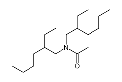 N,N-bis(2-ethylhexyl)acetamide结构式