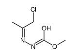 methyl (2-chloro-1-methylethylidene)hydrazinecarboxylate Structure