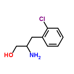 2-Amino-3-(2-chlorophenyl)-1-propanol Structure