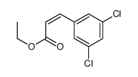 ethyl 3-(3,5-dichlorophenyl)prop-2-enoate结构式