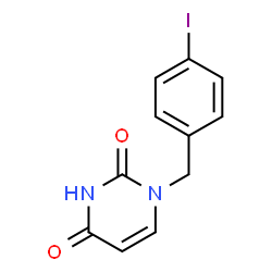 1-(4-IODOBENZYL)-1H-PYRIMIDINE-2,4-DIONE Structure