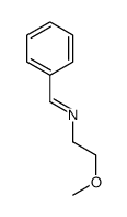 N-(2-methoxyethyl)-1-phenylmethanimine结构式