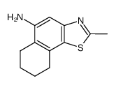 Naphtho[2,1-d]thiazole, 5-amino-6,7,8,9-tetrahydro-2-methyl- (6CI) Structure