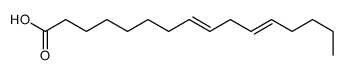 hexadeca-8,11-dienoic acid结构式