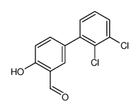 5-(2,3-dichlorophenyl)-2-hydroxybenzaldehyde结构式