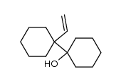 1-vinyl-1-(1-hydroxycyclohex-1-yl)cyclohexane结构式