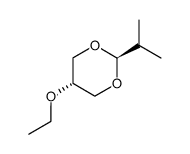 1,3-Dioxane,5-ethoxy-2-(1-methylethyl)-,trans-(9CI) picture