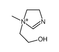 2-(1-methyl-4,5-dihydroimidazol-1-ium-1-yl)ethanol结构式