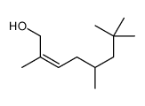 2,5,7,7-tetramethyloct-2-en-1-ol结构式