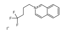 2-(4,4,4-trifluorobutyl)isoquinolin-2-ium,iodide Structure