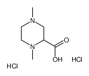 1,4-dimethylpiperazin-2-carboxylic acid 2HCl结构式
