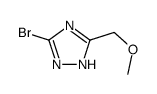 5-bromo-3-(methoxymethyl)-1H-1,2,4-triazole(SALTDATA: FREE)结构式
