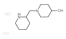 1-(2-Piperidinylmethyl)-4-piperidinol dihydrochloride Structure