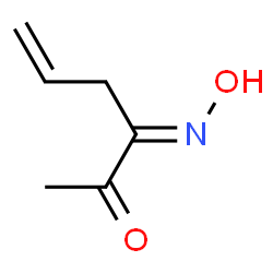 5-Hexene-2,3-dione, 3-oxime, (E)- (9CI) structure