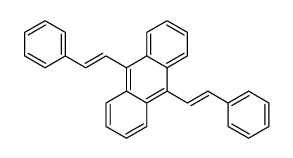 9,10-bis(2-phenylethenyl)anthracene结构式