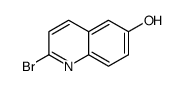 6-Quinolinol, 2-bromo- structure