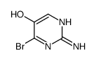 2-amino-4-bromopyrimidin-5-ol Structure