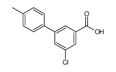 3-chloro-5-(4-methylphenyl)benzoic acid Structure