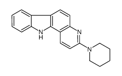 3-piperidin-1-yl-11H-pyrido[3,2-a]carbazole Structure