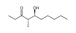 (4S,5S)-5-Hydroxy-4-methyl-decan-3-one结构式