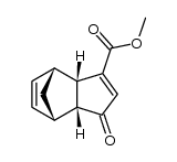 methyl (3aα,4,7,7aα)-tetrahydro-1-oxo-4α,7α-methano-1H-indene-3-carboxylate Structure