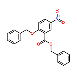 Benzyl 2-(benzyloxy)-5-nitro(13C6)benzoate结构式