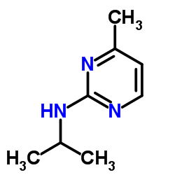 Isopropyl-(4-Methyl-pyrimidin-2-yl)-amine结构式