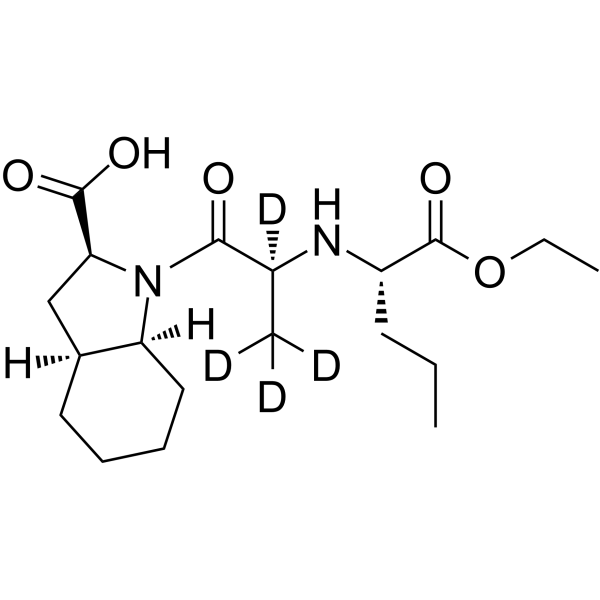 Perindopril-d4 Structure