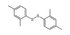 Bis(2,4-dimethylphenyl) disulfide Structure