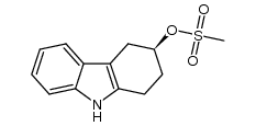 (S)-2,3,4,9-tetrahydro-1H-carbazol-3-yl methanesulfonate Structure