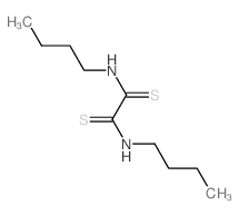 Ethanedithioamide,N1,N2-dibutyl- Structure