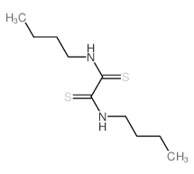 Ethanedithioamide,N1,N2-dibutyl- structure